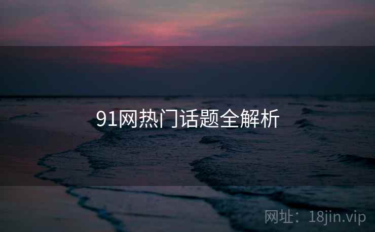 91网热门话题全解析